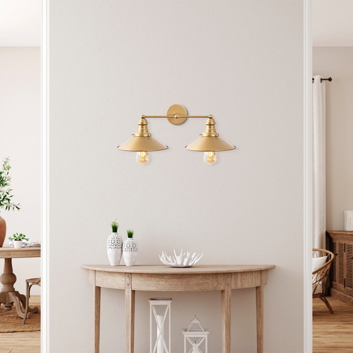 Opviq Conical - 12191 Lámpara de pared dorada Opviq Conical - 12191 Lámpara de pared dorada